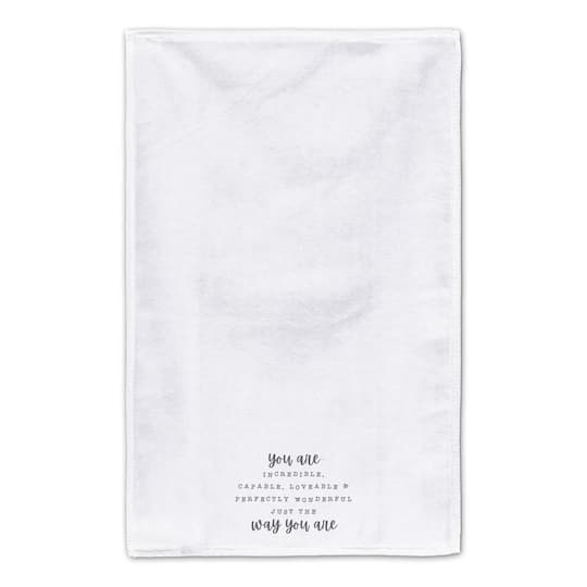 Just the Way You Are 16" x 25" Towel Set